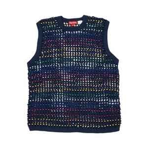 Свитеры Supreme Beaded Sweater Vest 'Темно-синий'