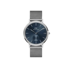 Classic Multi-Eye 40mm Sterling Arctic Silver Blue Dial - Мужские часы с несколькими циферблатами - Часы на стальном браслете - Модные часы - DW Official - Оригинал