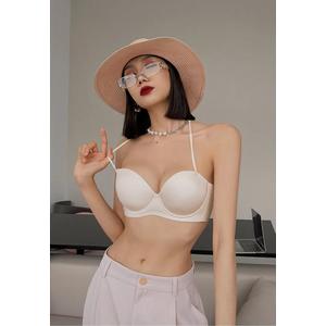 Amber 4 Ways Seamless Non Slip Anti-Slip Padded Push Up Bra in Nude Бесшовный не скользящий противоскользящий бюстгальтер с эффектом пуш-ап с поролоном
