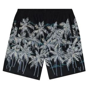 Плавки Palm Angels Allover Palms Swimshort 'Black/Off White'