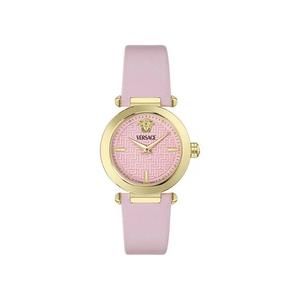 Часы Versace Greek Leather Watch 'Золотой'