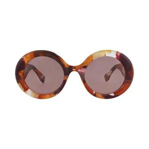 Солнцезащитные очки Gucci Round-Frame Recycled Acetate 'Orange/Violet'