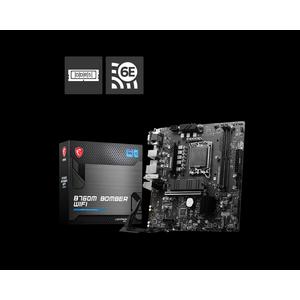 MSI B760M BOMBER WIFI Micro-ATX материнская плата (DDR5)