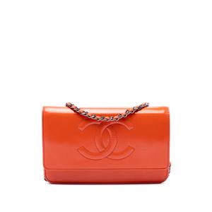 Сумка через плечо CC Patent Caviar Wallet On Chain (2014-2015 годы)