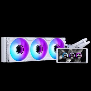 Phanteks GLACIER ONE 360M25 LCD D-RGB 360mm жидкостное охлаждение - Белый