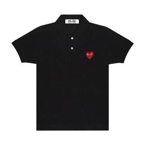 Поло Comme des Garçons PLAY Heart Polo 'Black'
