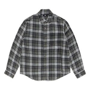 Рубашка на пуговицах Stussy Matthew Plaid 'Угольный'