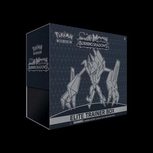 Коллекционные карточки Pokémon Sun & Moon: Burning Shadows Elite Trainer Box