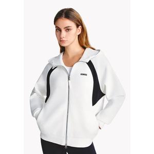 ЖЕНСКАЯ КУРТКА С КАПЮШОНОМ K-SWISS С ЛОГОТИПОМ И ЦВЕТНЫМИ БЛОКАМИ