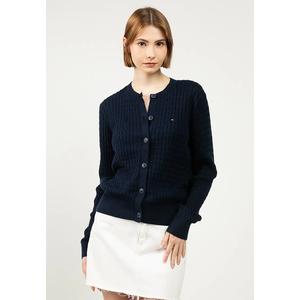 Кардиган из трикотажа с косами на пуговицах - Tommy Mainline