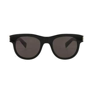 Saint Laurent круглые солнцезащитные очки «Черный»