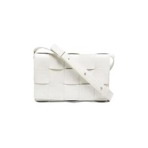 Сумки через плечо Bottega Veneta Cassette Bag 'White/Silver'
