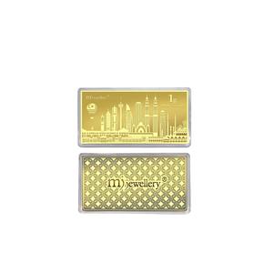 999.9/24K Чистое золото KL CIty Gold Note GN17 (1g)