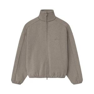 Трековые куртки Fear of God Essentials Modern Fleece Track Jacket With Piping 'Homestead Heather'