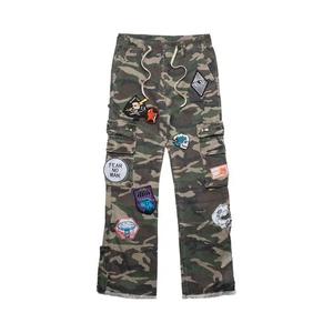 Godspeed Patchwork Flared Cargo Pants 'Камуфляж'