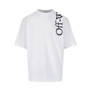 Футболки с коротким рукавом Off-White Vertical Bookish Short-Sleeve Tee 'White'