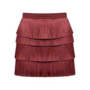 Мини юбка Amber с бахромой из коллаборации с Camila Coelho