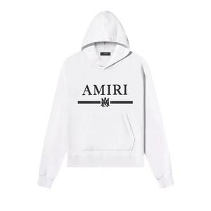 Худи Amiri Bar Embroidery Hoodie «White»