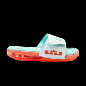 Слайды Nike Air LeBron Slide 4 Elite 'Bleached Turquoise Crimson'