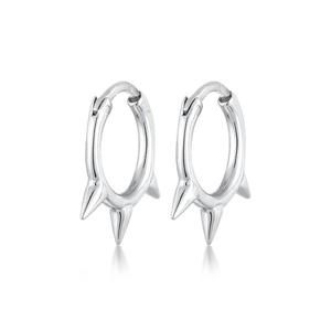 Серьги женские Креолы Шипы