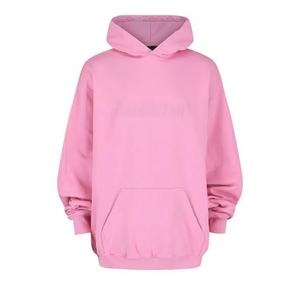 Толстовки Balenciaga Oversized Destroyed Hoodie 'Pink'