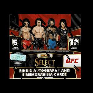 Спортивные карточки 2023 Panini Select UFC Hobby Box