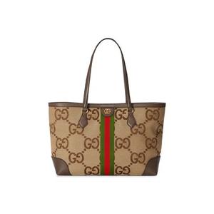 Сумки-тоут Gucci Ophidia Jumbo GG Medium Tote 'Camel/Ebony'