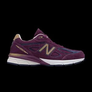 Кроссовки New Balance Wmns 990v4 Made in USA «Глубокий кларет»