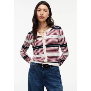 Кардиган с вышивкой флага и узким воротником - Tommy Jeans