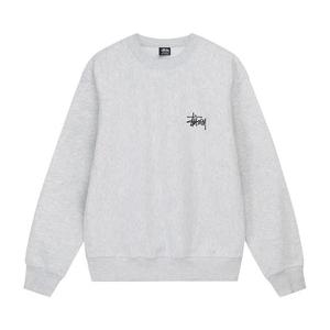 Свитеры Stussy Basic Crew «Эш Хезер»