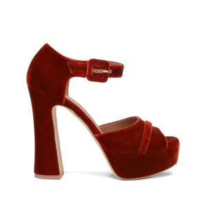 Босоножки Yuri Buckle 125 на платформе
