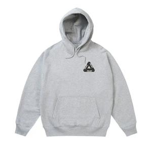 Худи Palace Tri-Vortex Hood 'Серый Марль'