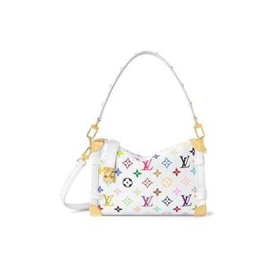 Сумки через плечо Louis Vuitton x Takashi Murakami Side Trunk MM 'Многоцветный/Белый Monogram Canvas'