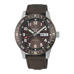 5 Sports Field Series HDB009K1 Мужские автоматические аналоговые часы Коричневый нейлоновый ремешок