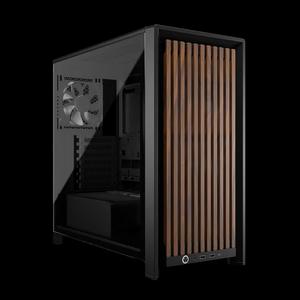 Corsair FRAME 4000D WOOD RS ATX корпус - Black/Walnut черный/орех
