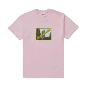 Футболки с коротким рукавом Supreme Greetings Tee 'Light Pink'