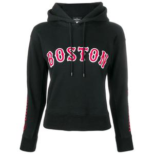 Толстовка с капюшоном с надписью 'Boston' спереди