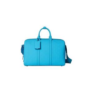 Дорожные сумки Gucci Rubber-Effect Medium Duffle Bag 'Blue'