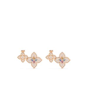 Серьги Venetian Princess из розового золота с камнями