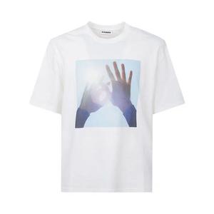 Футболки с коротким рукавом Jil Sander T-Shirt With Print 'White'