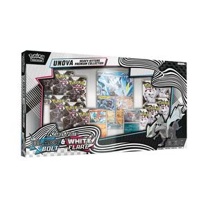Коллекционные карты Pokémon Scarlet & Violet: Black Bolt & White Flare Unova Heavy Hitters Premium Collection