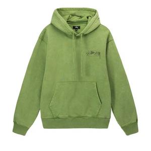 Худи Stussy окрашенный Stüssy Designs худи 'Зеленый'