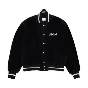 Varsity Jackets Rhude Формальная куртка Varsity 'Черный/Белый'