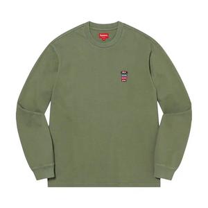 Футболки с длинным рукавом Supreme Precision Long-Sleeve Top 'Оливковый'