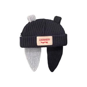 Шапки-бини Charles Jeffrey Loverboy Chunky Rabbit Beanie 'Navy/Light Blue'