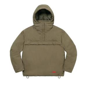 Пуховики Supreme Hooded Down Pullover 'Olive'