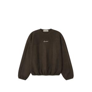 Свитер Suede Fleece с вышитым логотипом