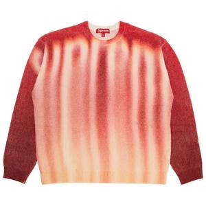 Свитеры Supreme Blurred Logo Sweater «Красный»