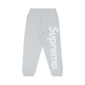 Спортивные штаны Supreme Satin Appliqué Sweatpant 'Heather Grey'