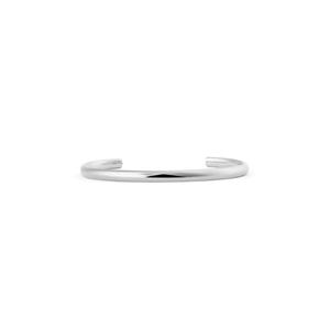 Классический браслет-манжета Arch Cuff Silver 6 мм - унисекс браслет для женщин и мужчин из нержавеющей стали, официальный подлинный оригинал DW
